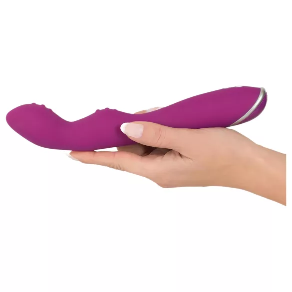 SMILE - vibrador ponto A e G flexível - silicone rosa
