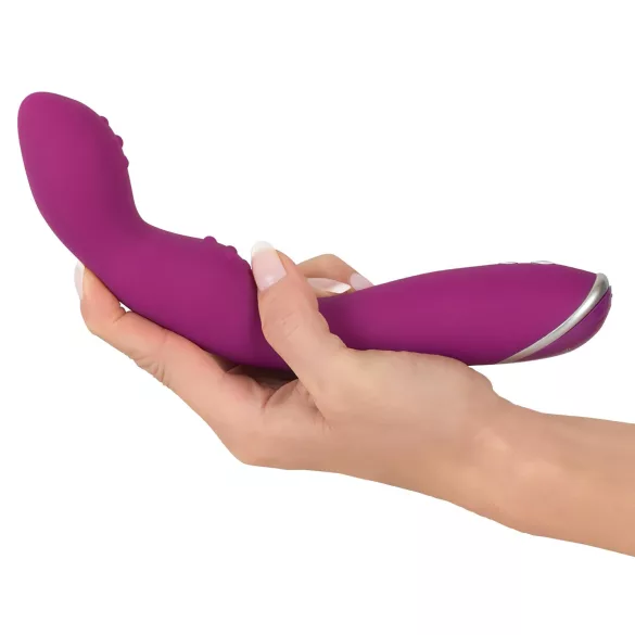 SMILE - vibrador ponto A e G flexível - silicone rosa