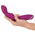 SMILE - vibrador ponto A e G flexível - silicone rosa