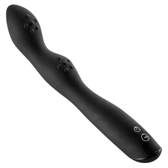 Rebel P-Spot - vibrador próstata com 2 motores - silicone preto