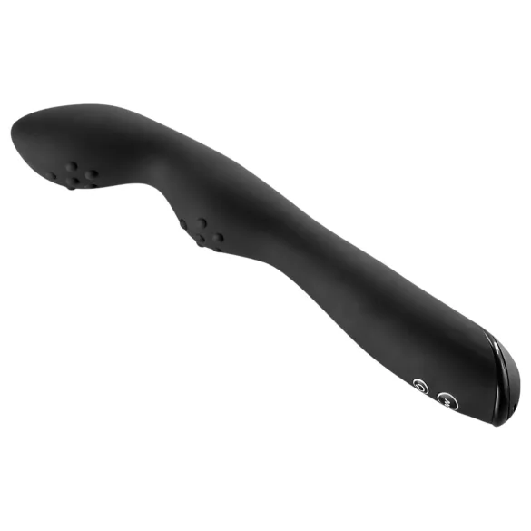 Rebel P-Spot - vibrador próstata com 2 motores - silicone preto