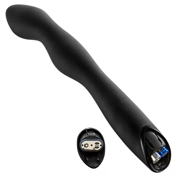 Rebel P-Spot - vibrador próstata com 2 motores - silicone preto