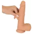 You2Toys - vibrador impulsionador - formato realista - cor natural