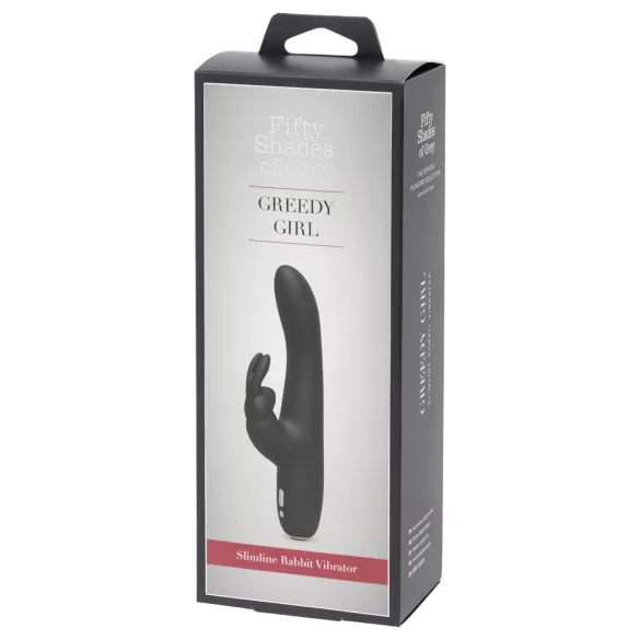 Fifty Shades of Grey Greedy Girl - vibrador recarregável ponto G clitóris preto