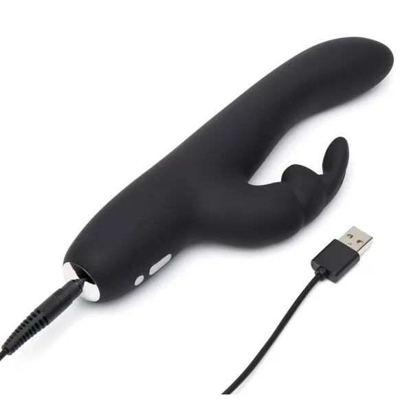 Fifty Shades of Grey Greedy Girl - vibrador recarregável ponto G clitóris preto