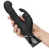 Greedy Girl - vibrador pulsante para ponto G - silicone preto