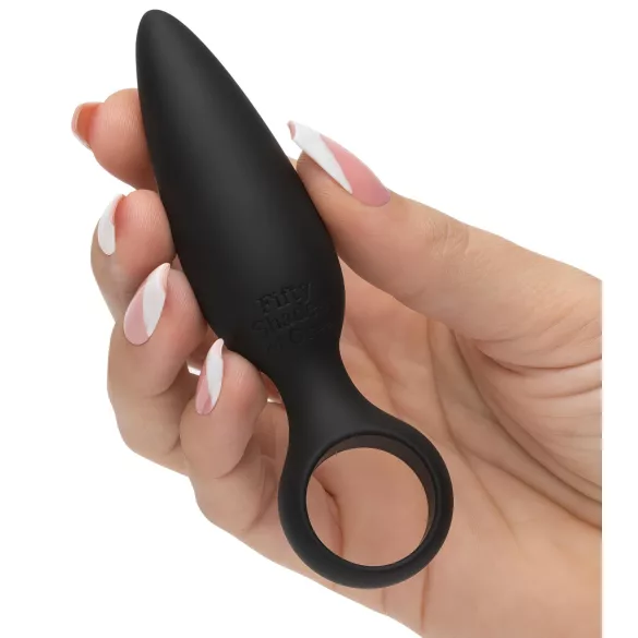 Fifty Shades of Grey - kit anal 4 em 1 - silicone preto