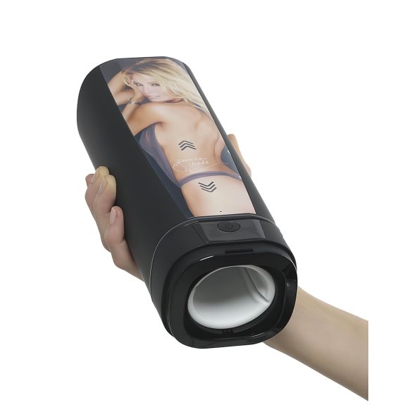 Kiiroo Onyx+ Jessica Drake - masturbador masculino interativo - preto