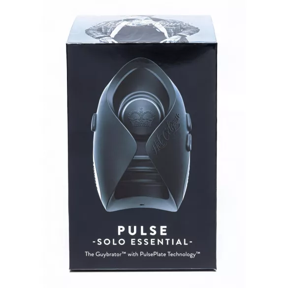 Hot Octopuss Pulse Solo Essential - masturbador masculino recarregável - preto