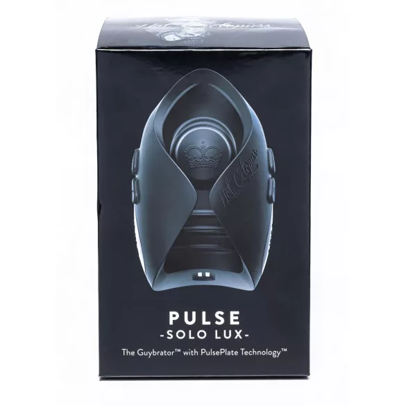 Hot Octopuss Pulse Solo Lux - masturbador masculino vibratório - silicone preto