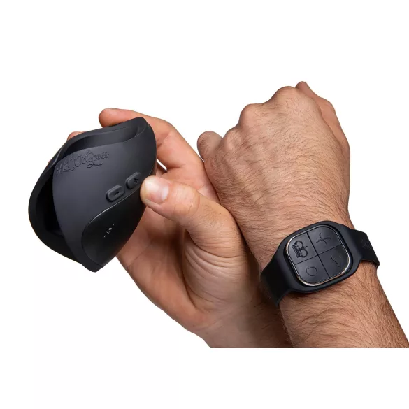 Hot Octopuss Pulse Solo Lux - masturbador masculino vibratório - silicone preto