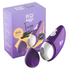   ROMP Free - sugador de clitóris à prova d'água - silicone roxo