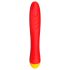 ROMP Hype - vibrador ponto G à prova d'água - silicone laranja
