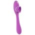 You2Toys - vibrador 2 em 1 recarregável - roxo