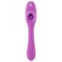 You2Toys - vibrador 2 em 1 recarregável - roxo