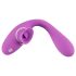 You2Toys - vibrador 2 em 1 recarregável - roxo