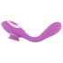 You2Toys - vibrador 2 em 1 recarregável - roxo
