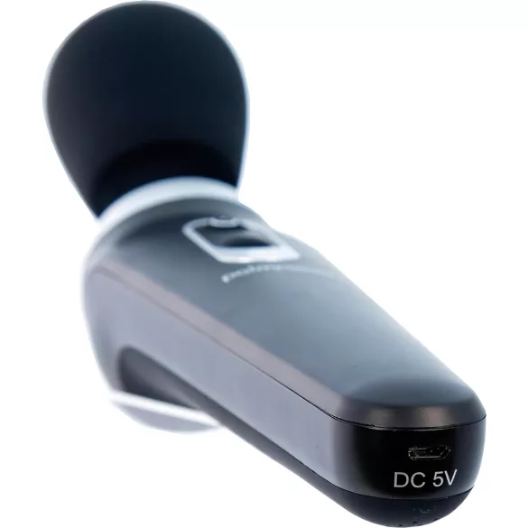 PalmPower Extreme Wand - vibrador massageador recarregável - preto