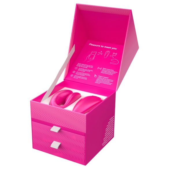 We-Vibe Chorus - vibrador de casal recarregável e inteligente (rosa)