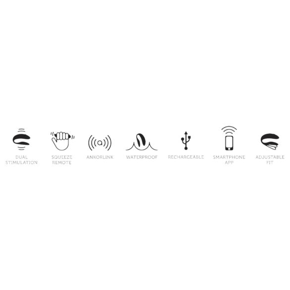 We-Vibe Chorus - vibrador de casal recarregável e inteligente (rosa)