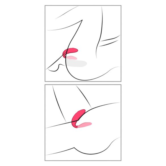 We-Vibe Chorus - vibrador de casal recarregável e inteligente (rosa)