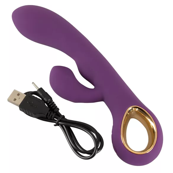 You2Toys - vibrador rabbit clitóris recarregável - silicone roxo