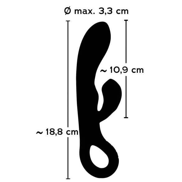 You2Toys - vibrador rabbit clitóris recarregável - silicone roxo