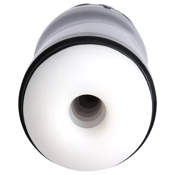 Rebel - masturbador masculino 2 em 1 sucção e vibração - silicone preto