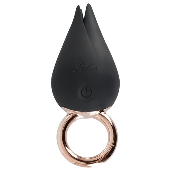 Belou - vibrador clitóris recarregável à prova d'água - preto