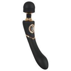   Cleopatra Wand - recarregável, vibrador massajador à prova d'água (preto)