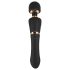 Cleopatra Wand - recarregável, vibrador massajador à prova d'água (preto)