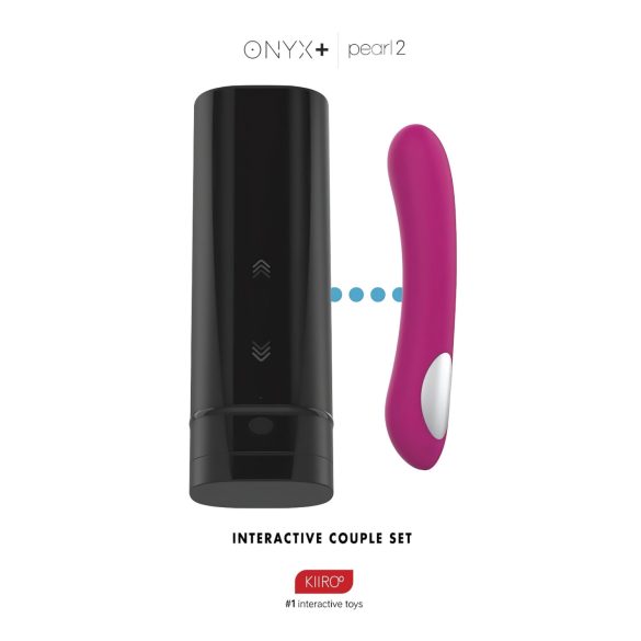 Kit Kiiroo Onyx+ e Pearl 2 - Masturbador e Vibrador
