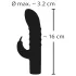 You2Toys - Rabbit Vibe - vibrador ponto G com estimulador de clitóris recarregável (roxo)