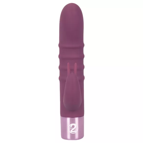 You2Toys - Rabbit Vibe - vibrador ponto G com estimulador de clitóris recarregável (roxo)