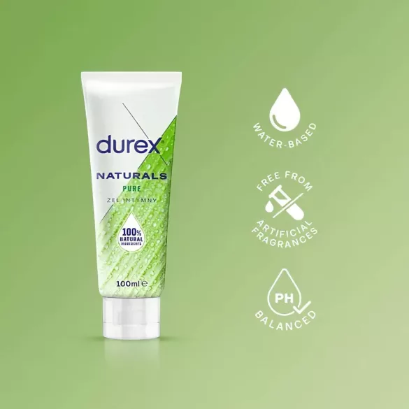 Durex - Gel íntimo lubrificante natural - 100ml