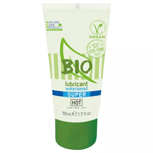 HOT Bio Super - lubrificante íntimo vegano à base de água 50ml