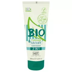   HOT Bio 2IN1 - gel lubrificante à base de água e massagem - 200ml