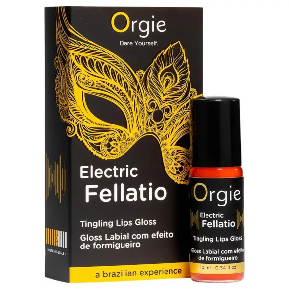 Orgie Electric Fellation - brilho labial formigante (10 ml)