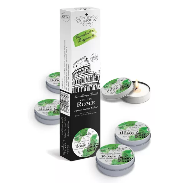 Petits Joujoux - vela de massagem - grapefruit e bergamota - 5x43ml