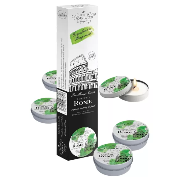 Petits Joujoux - vela de massagem - grapefruit e bergamota - 5x43ml