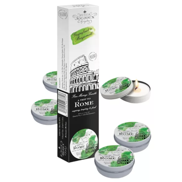 Petits Joujoux - vela de massagem - grapefruit e bergamota - 5x43ml