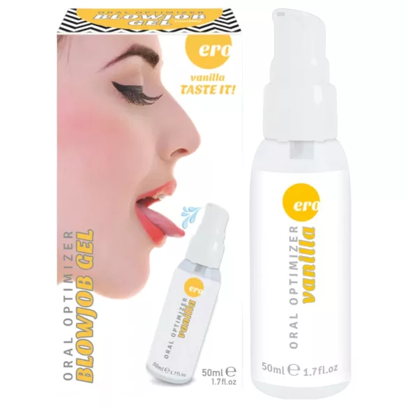 HOT - Gel para Sexo Oral - lubrificante oral - baunilha (50 ml)