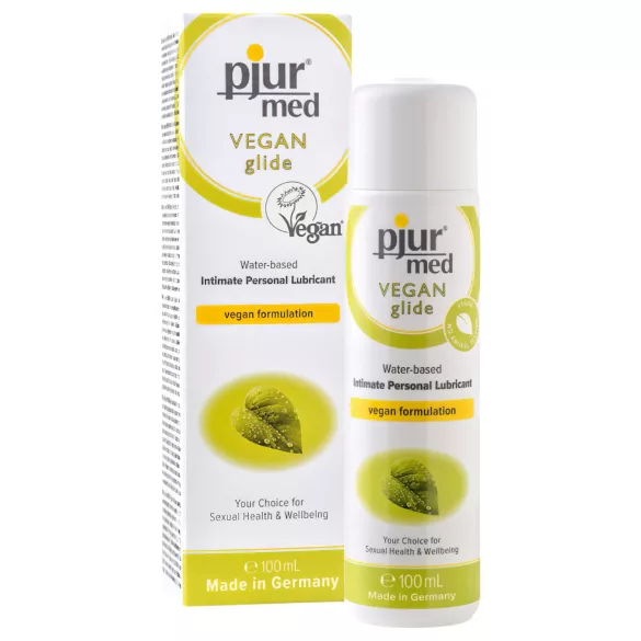 Pjur med - lubrificante vegano sensível - pele delicada - 100ml