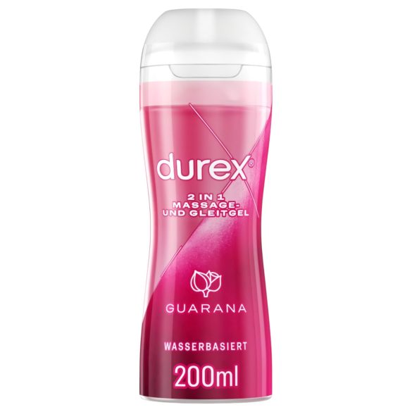 Durex - óleo de massagem 2 em 1 - guaraná - 200ml