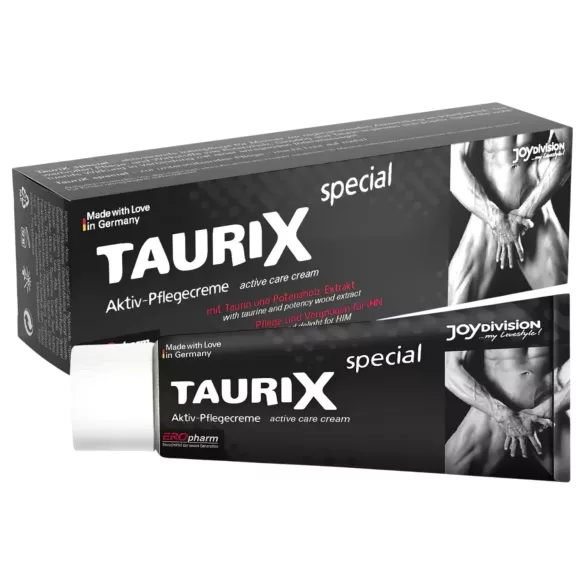 TauriX - creme para pênis - aumento e cuidado - 40ml