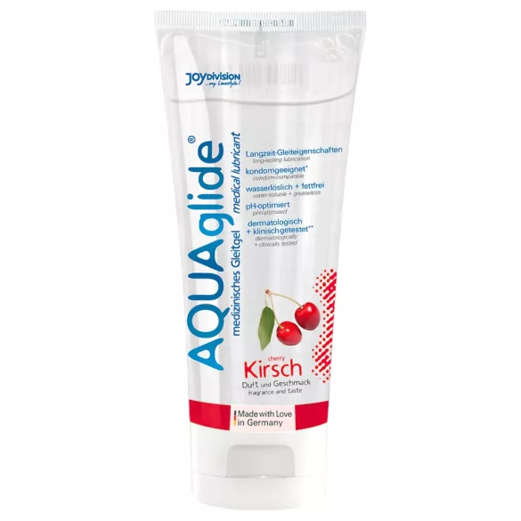 AQUAglide - lubrificante íntimo à base de água - cereja - 100ml