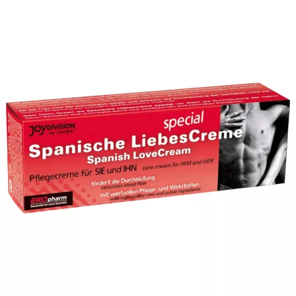Spanyol Szerelem - creme íntimo unissex estimulante - 40ml