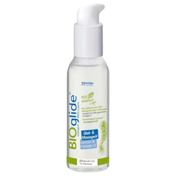 BIOglide 2em1 - lubrificante e óleo de massagem íntimo 125ml