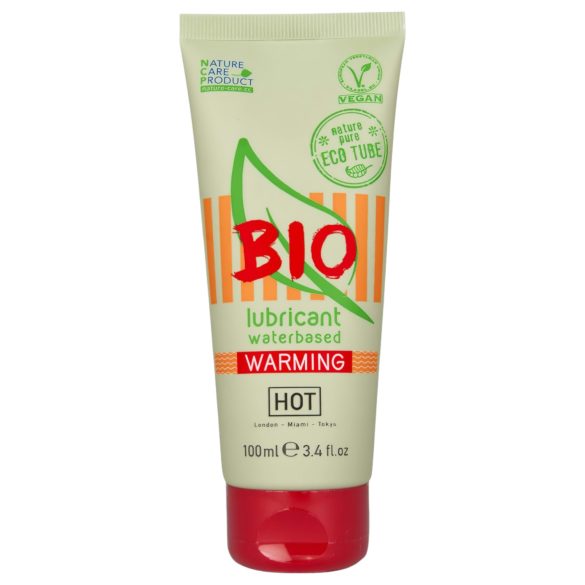 HOT BIO - gel lubrificante vegano com efeito de aquecimento - 100ml