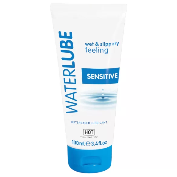 HOT - gel lubrificante à base de água - sensação suave - 100ml